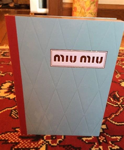 miu miu notebook|mi miu prada official site.